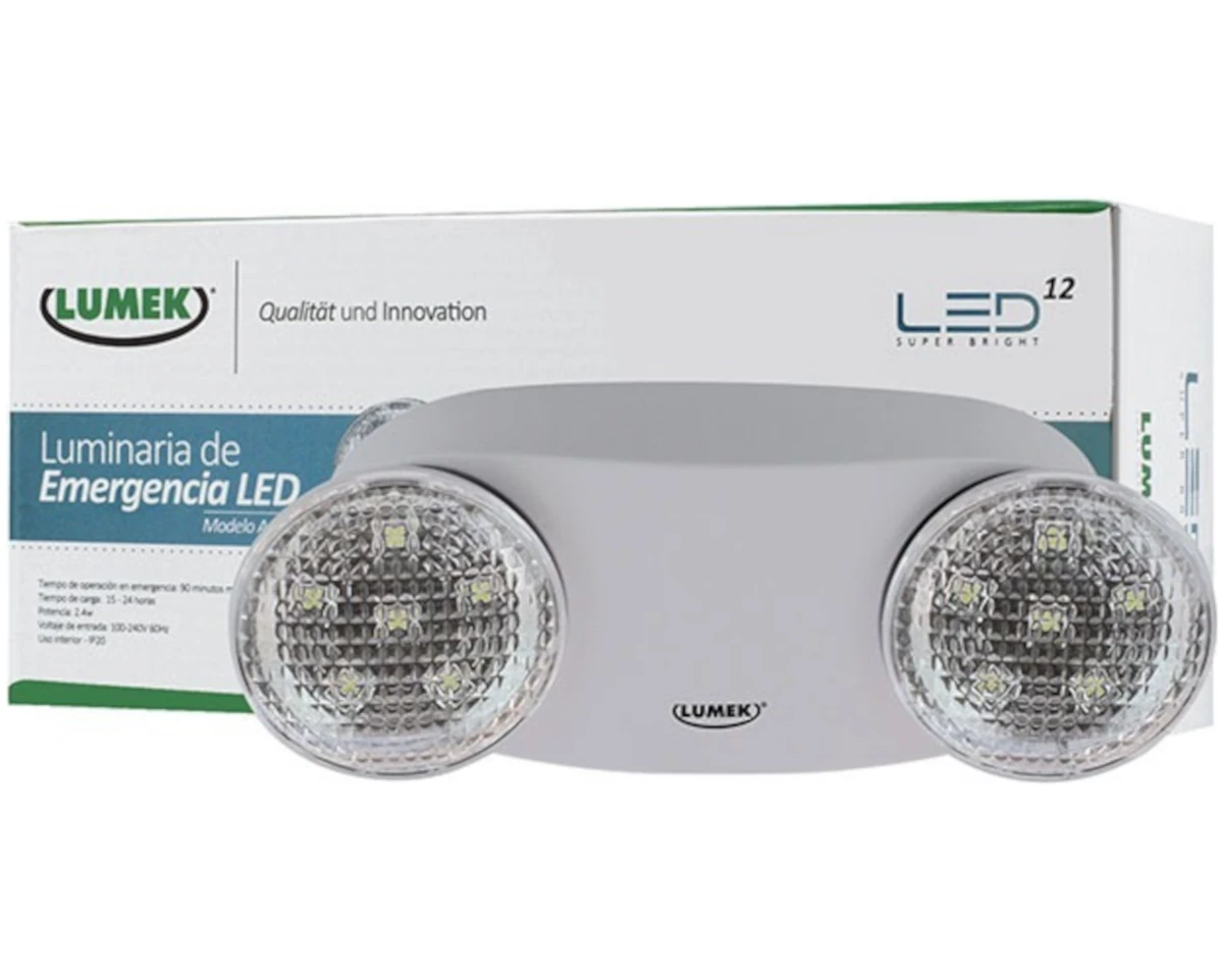 Luminaria Led Emergencia 2 4w Serie A