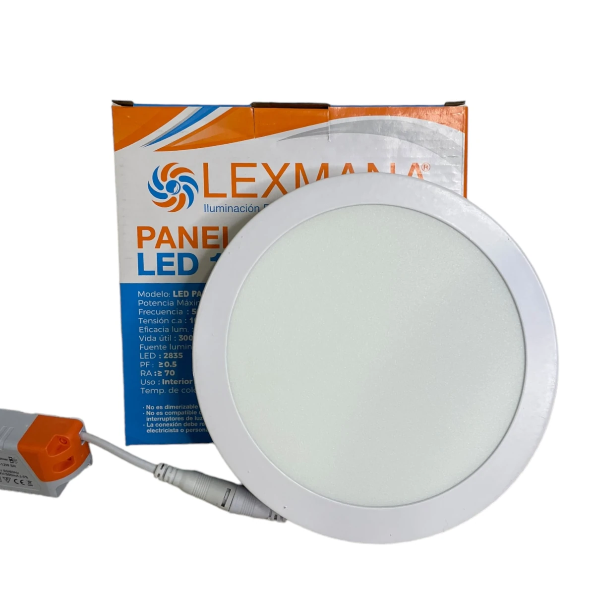 PANEL LED REDONDO SOBREPONER 12W LEXMANA