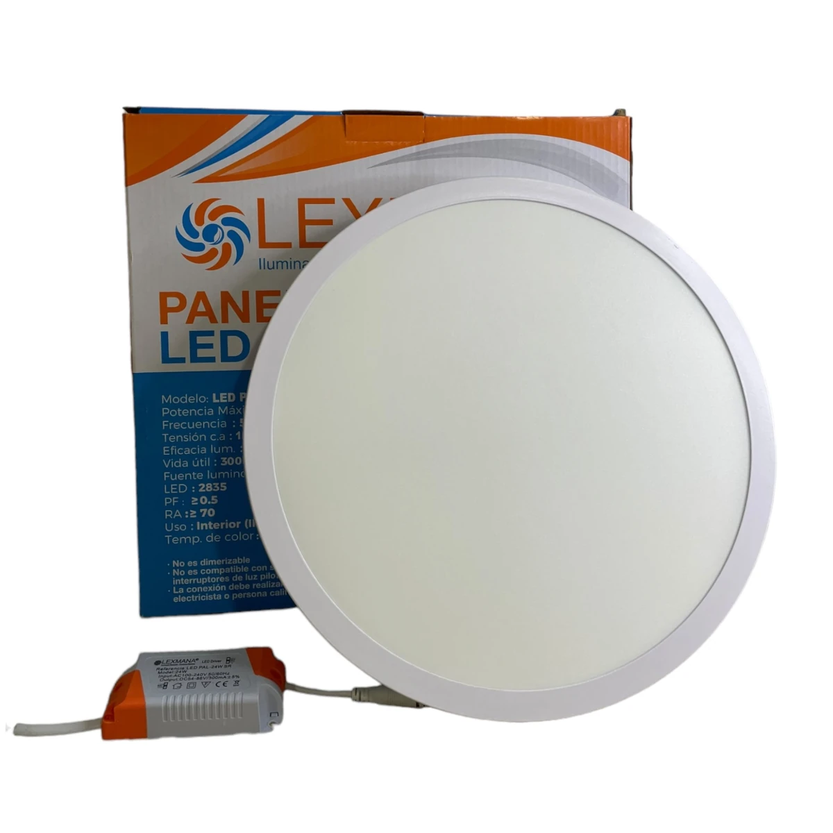 PANEL LED REONDO 24 W DE SOBREPONER LEXMANA