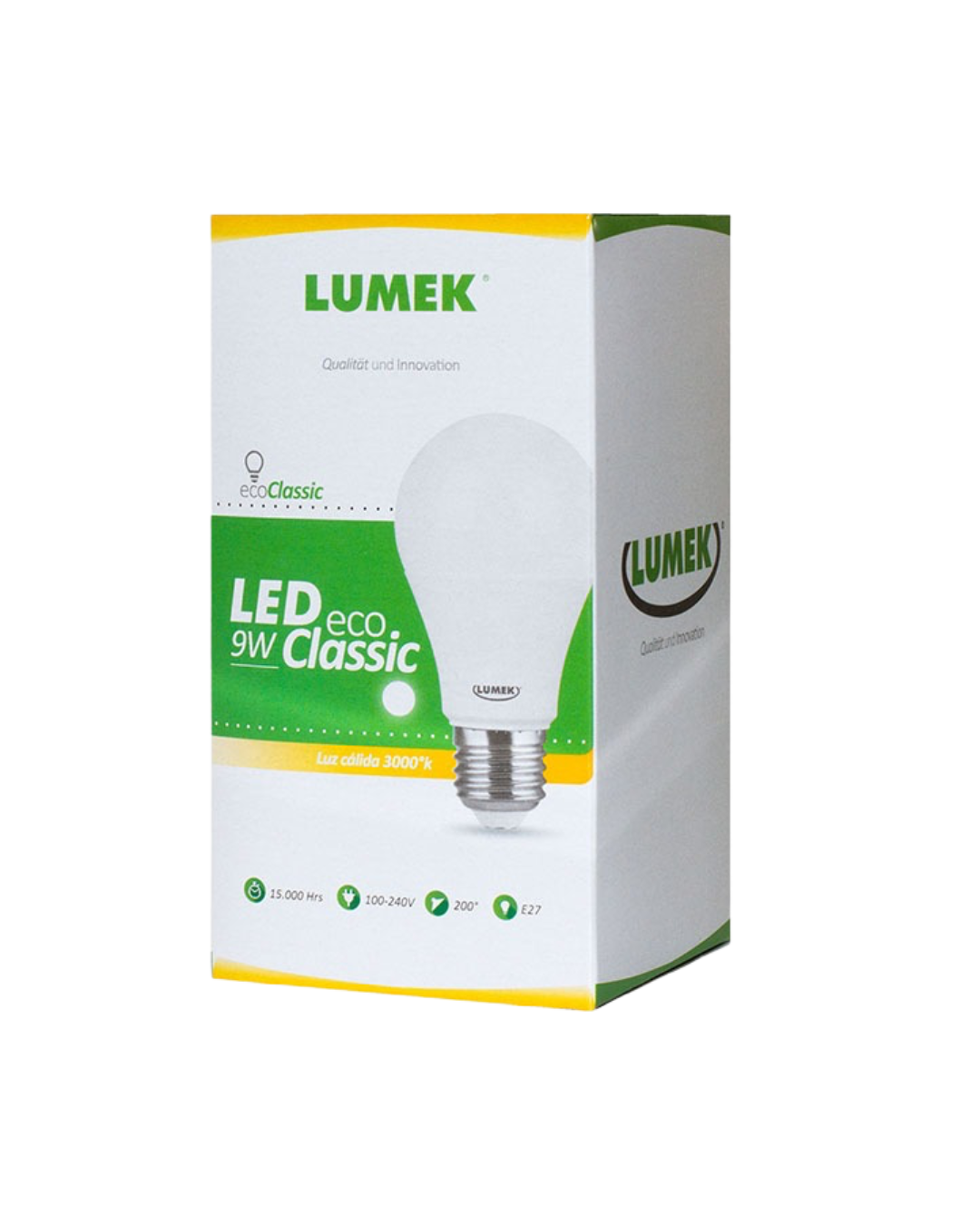 Bombillo LED Eco Classic Lumek 9W Blanco Cálido - Image 3