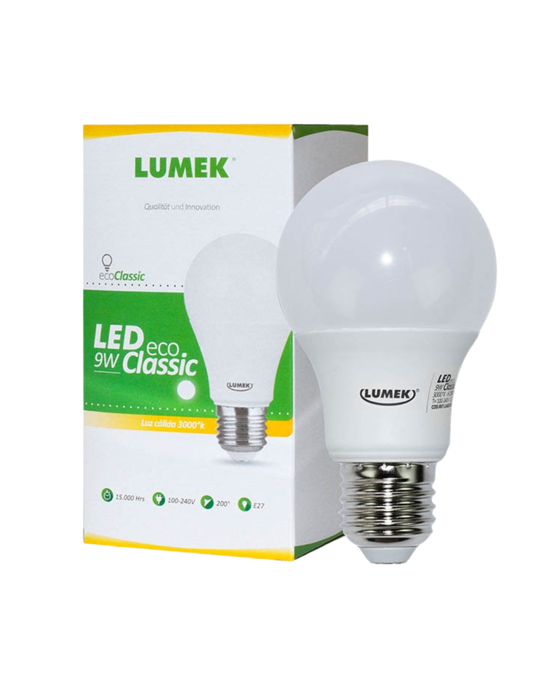 Bombillo LED Eco Dynamic 9W 3000K Blanco Cálido - Image 3