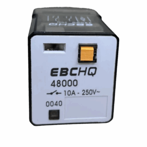 Relé Base Redonda 8 Pines R 48000 220V EBC+Base