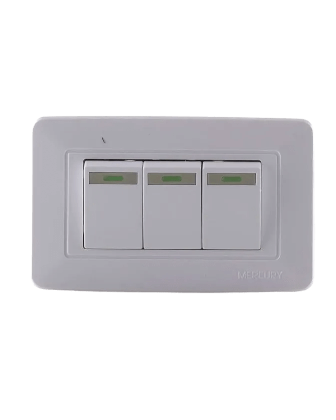 Interruptor Triple Blanco | Mercury