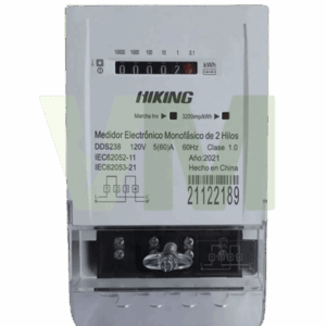 Medidor Monofásico DDS238 | Hiking Eléctrico