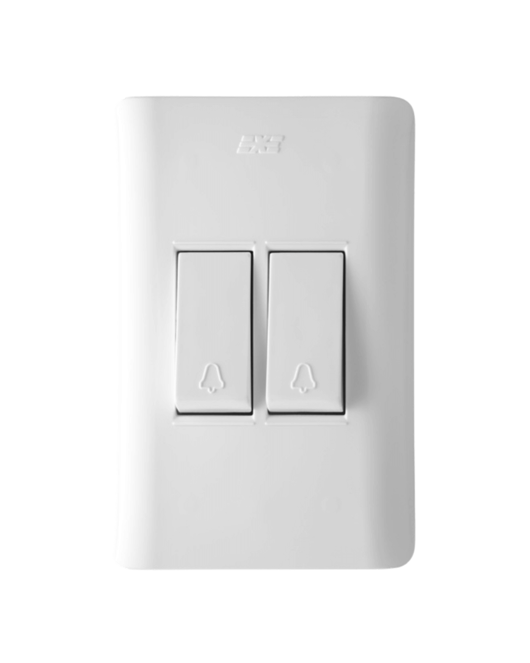 Pulsador Doble Timbre Blanco DUOMO | EXE-AVE