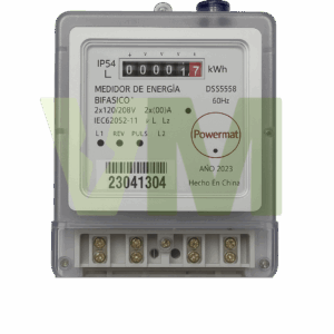 Medidor de Energía Bifásico de 3 Hilos | Powermet