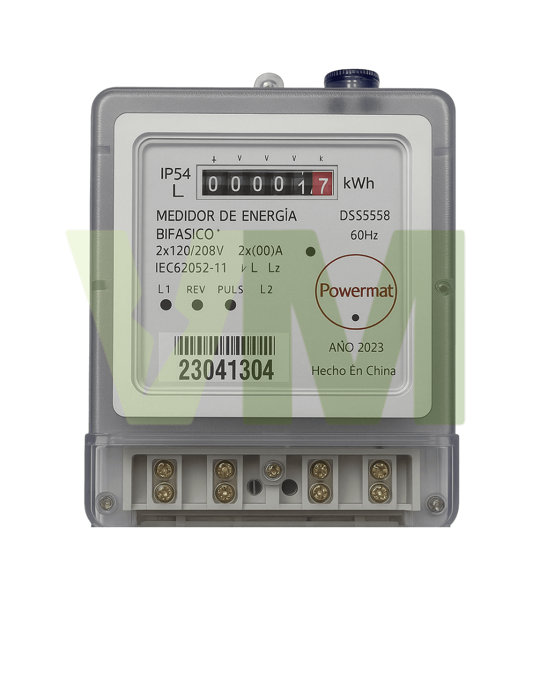 Medidor de Energía Bifásico de 3 Hilos | Powermet